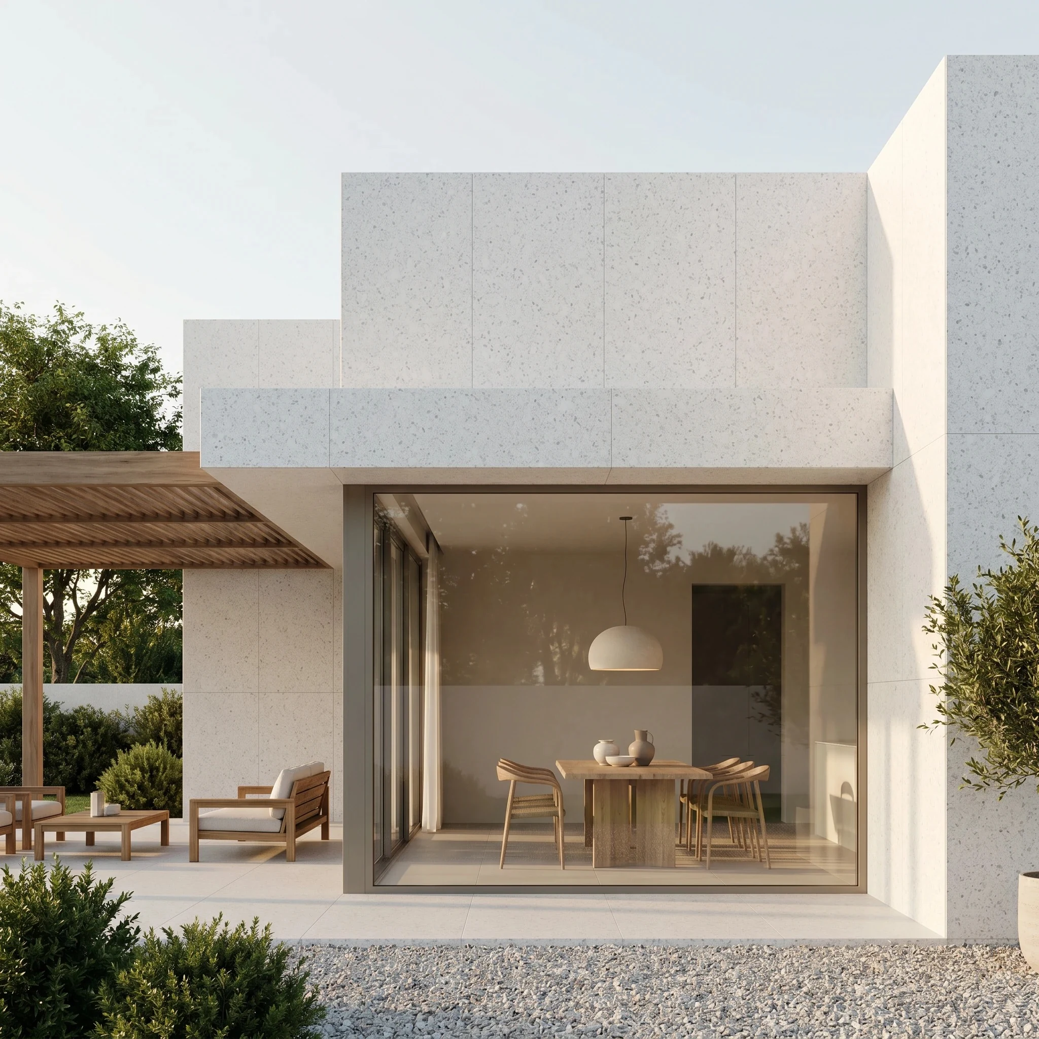 Roma — архитектурное применение Terrazzo