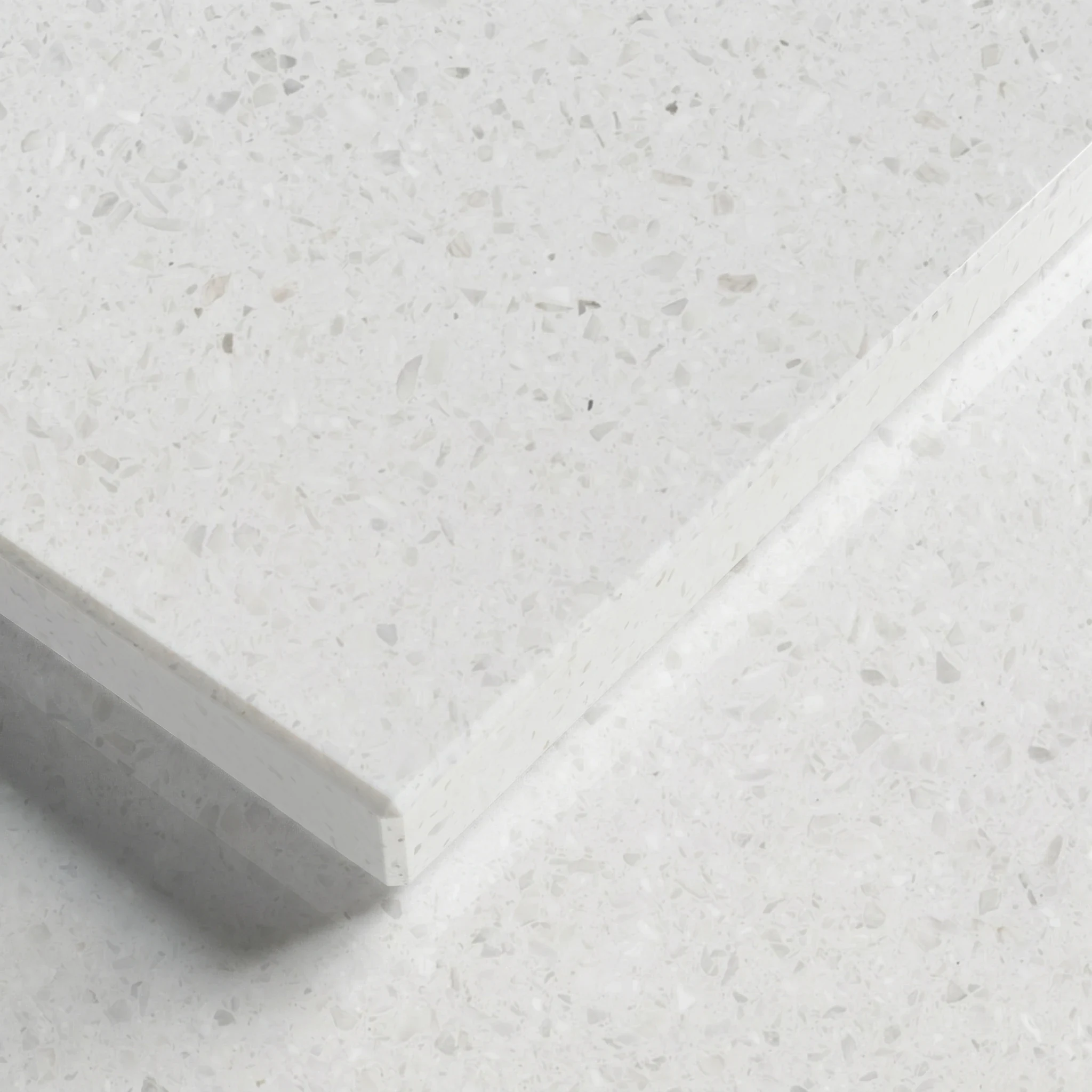 Светлая поверхность Terrazzo крупным планом